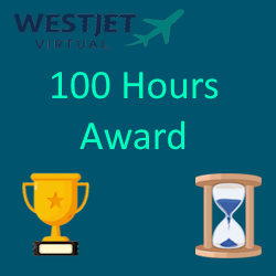 Awarded to pilots when they complete 100 hours of flight with the VA!
